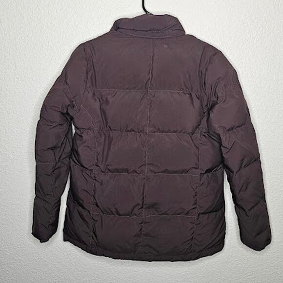 LL BEAN brown puffer jacket goose down insulated Women's size xs - Picture 4 of 4